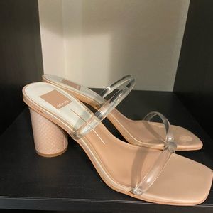 Dolce Vita clear sandals
